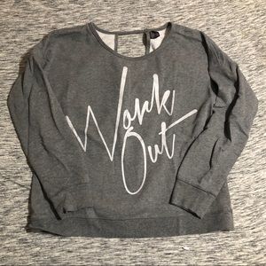 Material Girl Active Sweatshirt - L